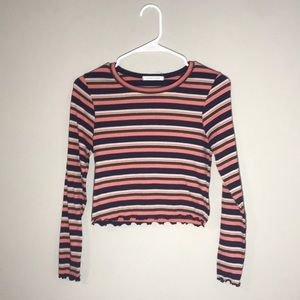 Caution The Wind: Shirt ,Long Sleeve, Crop Top